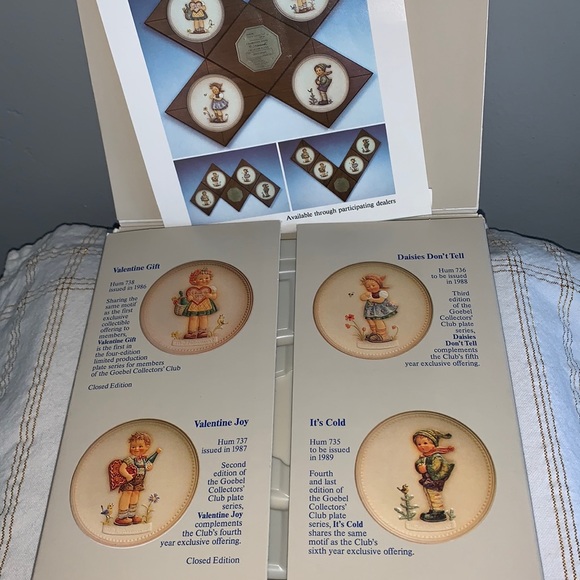 Original M.J. Hummel “Daisies don’t tell” plate - Picture 3 of 5